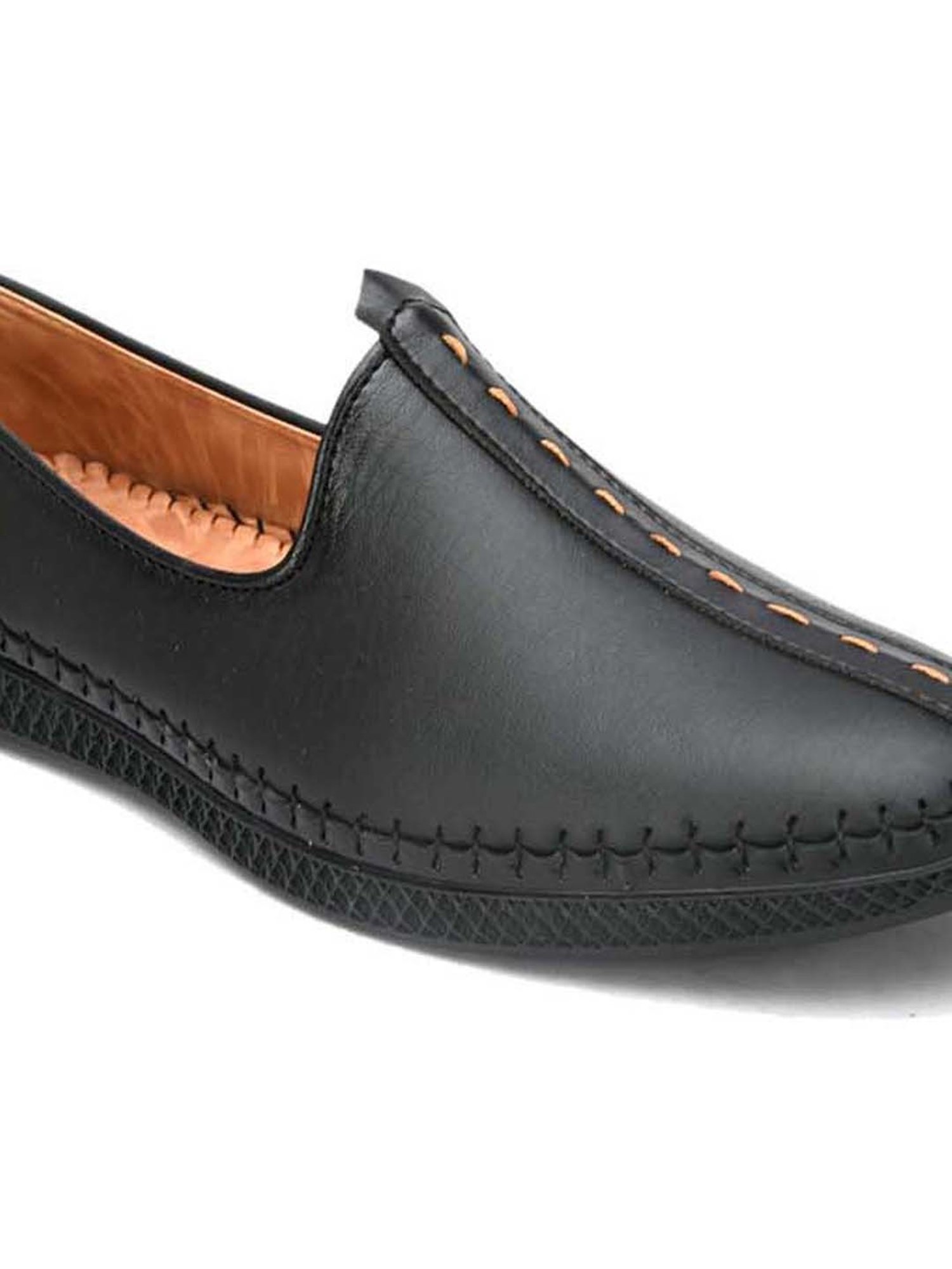 Giorgio Men's Black Casual Slip Ons