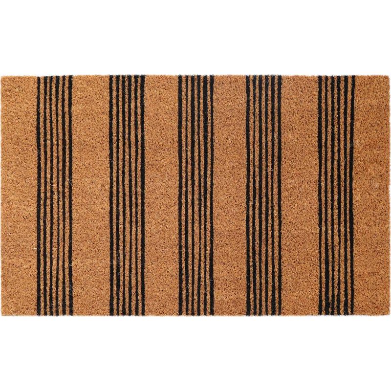 Doormat Black Striped - Room Essentials™