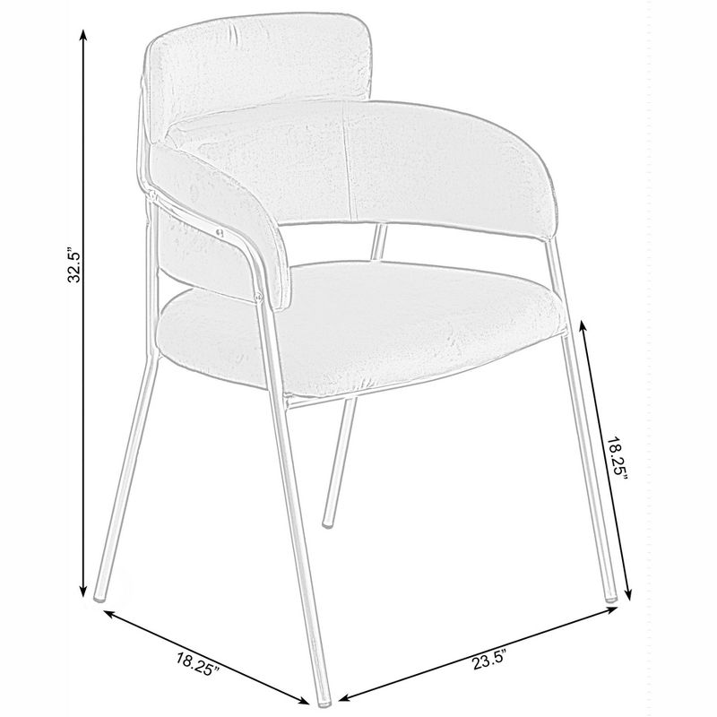 Bold Tones Modern Green Velvet Fabric Upholstered Accent Arm Chair with Gold Metal Legs