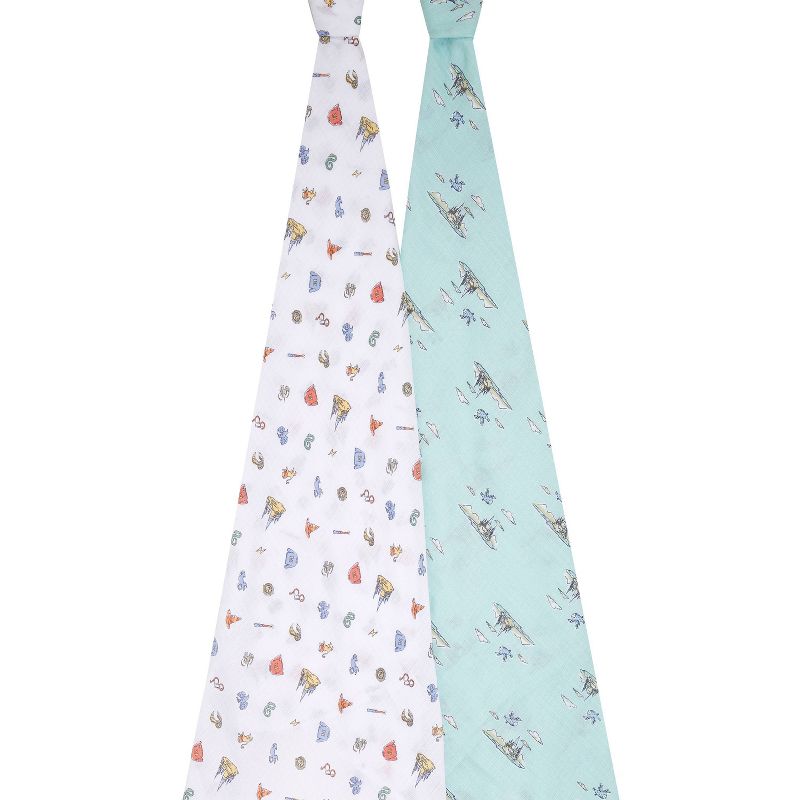 aden + anais Swaddles Hogwarts Essentials - 2pk