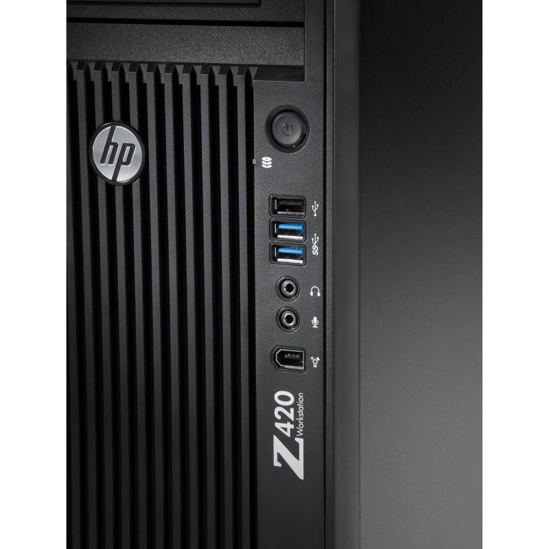 HP Z420 Workstation MT Intel XEON 3.5 GHz 4GB Ram 500GB W10P - Manufacturer Refurbished