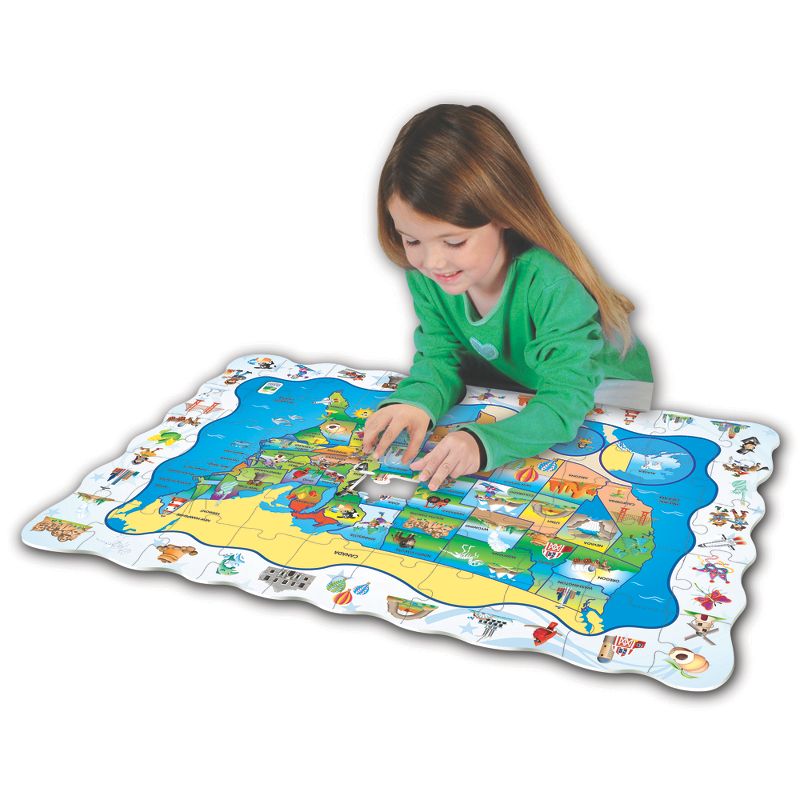 The Learning Journey Puzzle Doubles Find It! USA 50 pieces