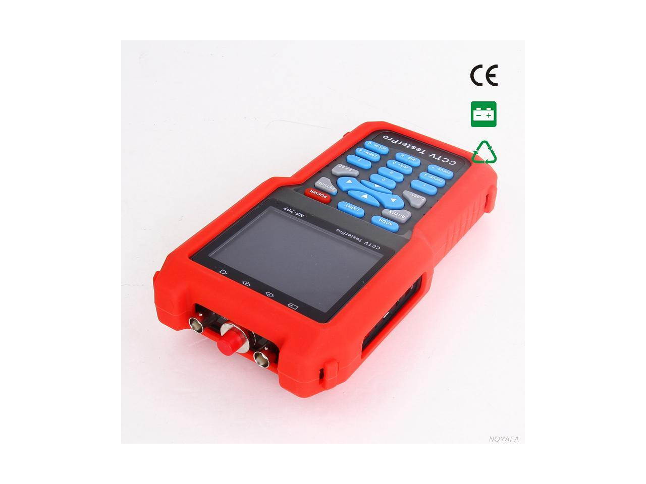 Multifunctional NF-707 Analog CVBS Signal RJ45 BNC and Metal Cable Length Optical Power Meter CCTV Cable Tester