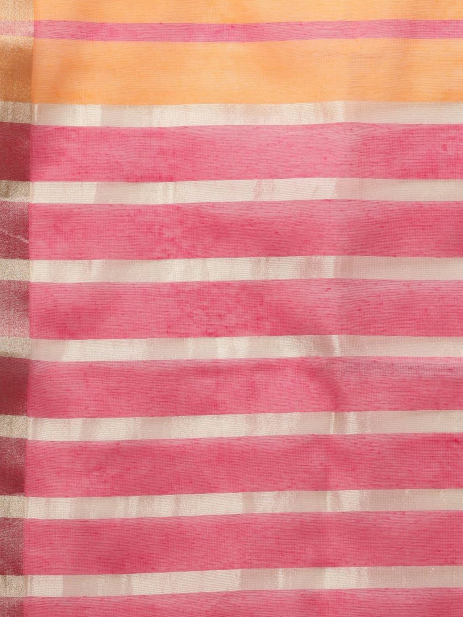 Indo Era Pink Striped Dupatta
