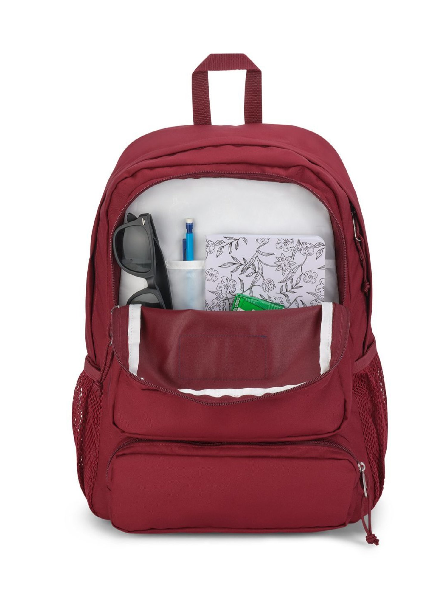 JanSport Doubleton Russet Red Medium Backpack - 34 Ltrs