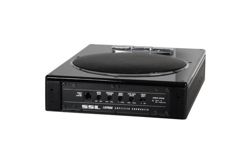 SoundStorm LOPRO10 10" 1200W Car Audio Slim Under Seat Powered Subwoofer Sub