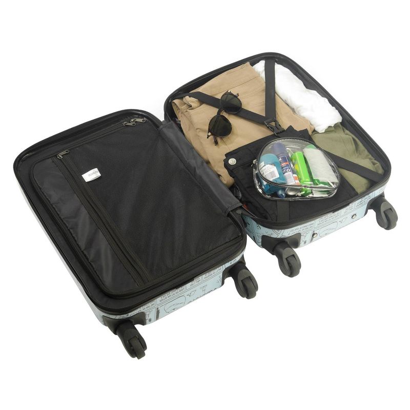 Chariot Travelware Parrot 2pc Luggage Set
