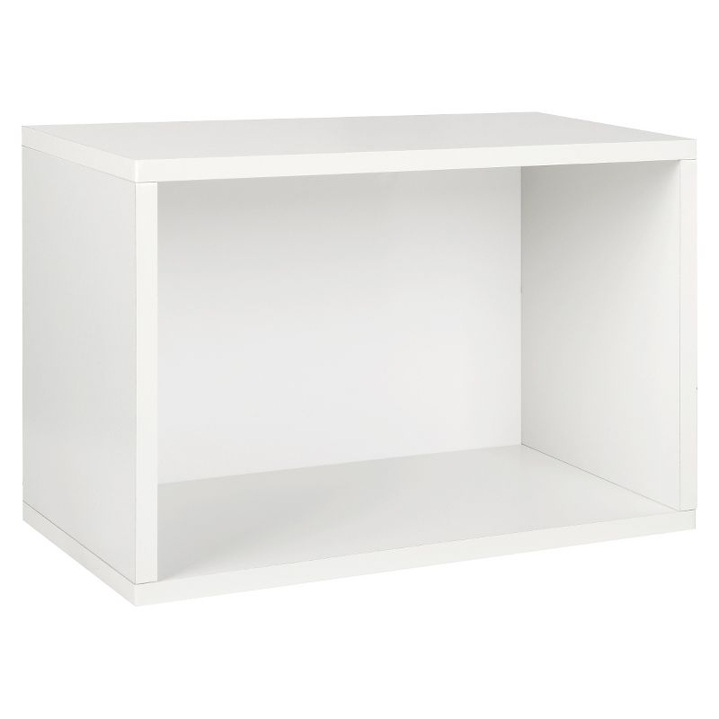 IRIS Tachi Series Modular Wood Stacking Storage Drawer Box Cabinet Cube, Gray