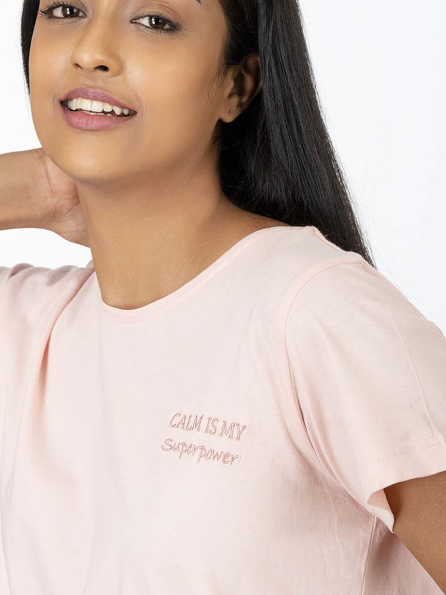 The Calm Collective Blush Hurley T-Shirt