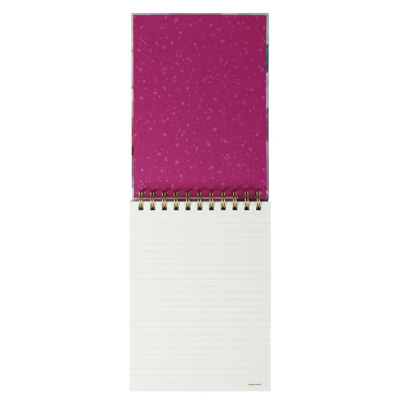 6" x 8" 100 Sheet Lined Spiral Notepad Watercolor - greenroom