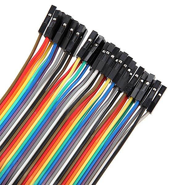 120pcs 10cm Male To Female Jumper Cable Dupont Wire For Arduino
