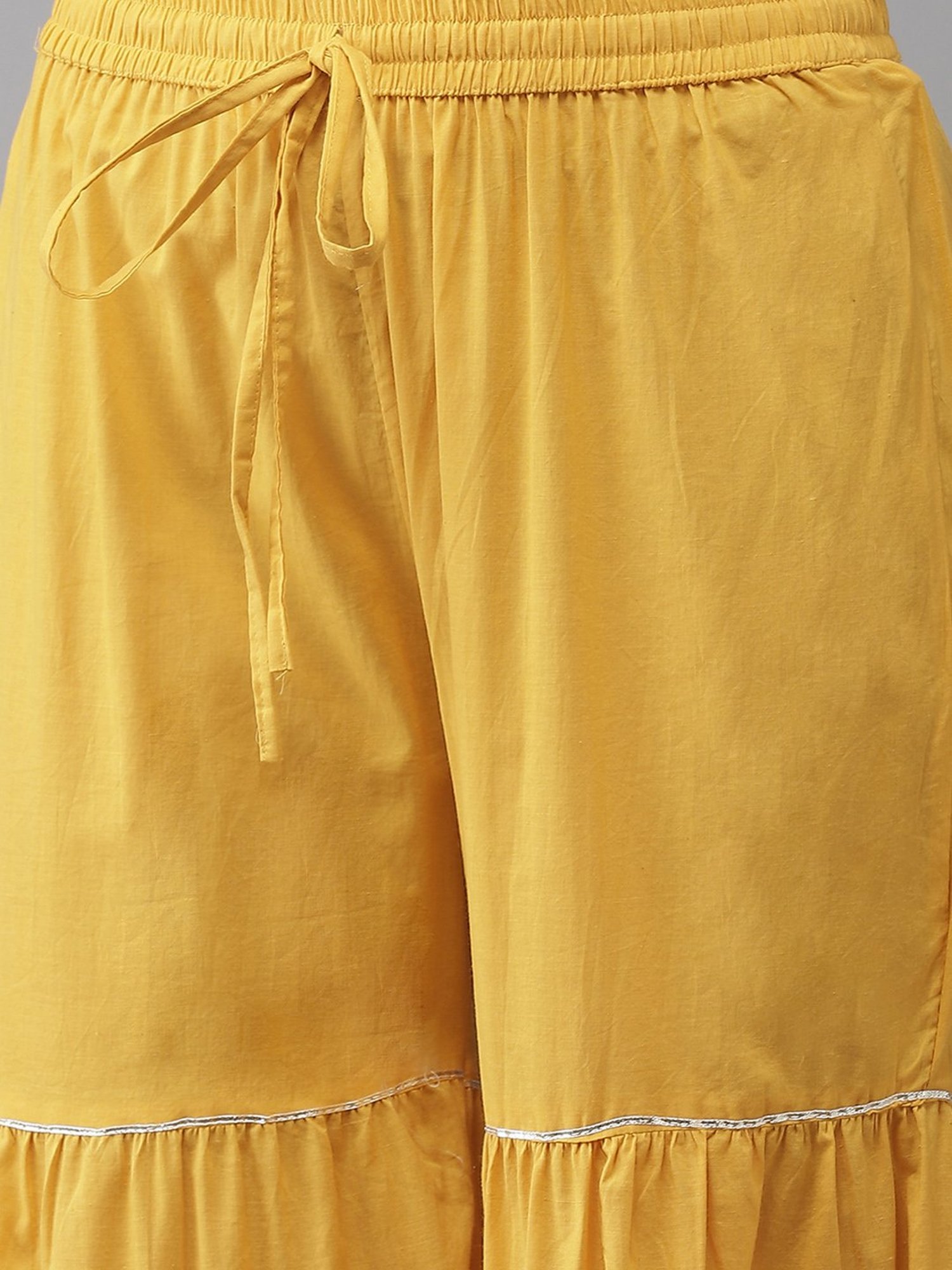 Ishin Yellow Embellished Kurta Sharara Set With Dupatta