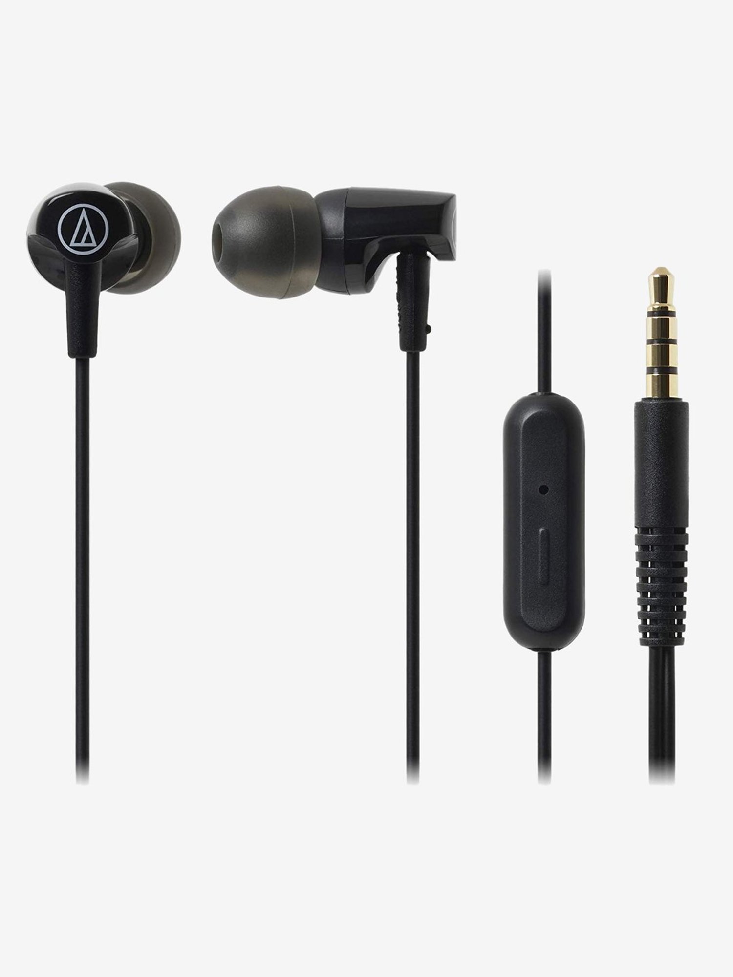Audio-Technica Sonicfuel Ath-Clr100 Wired Earphones With Mic (Black)