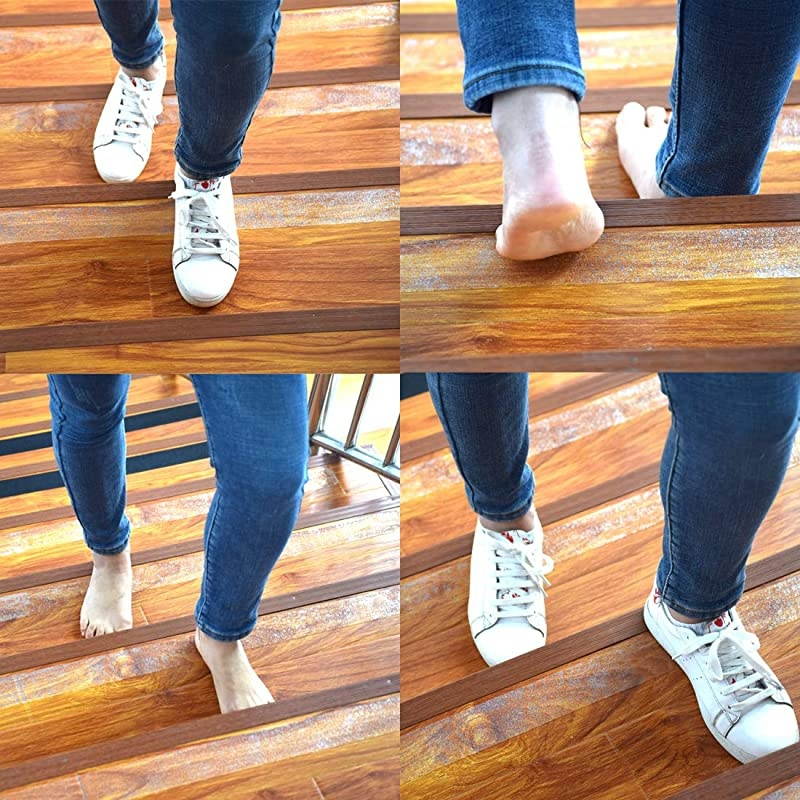 Anti Slip Tape Clear 2 Inch x 164Feet Stair Non Slip Treads Bath amp Shower Treads Safety Track Tape Indoor Stair Anti Slip Tape for Stairs Steps Boats Garage