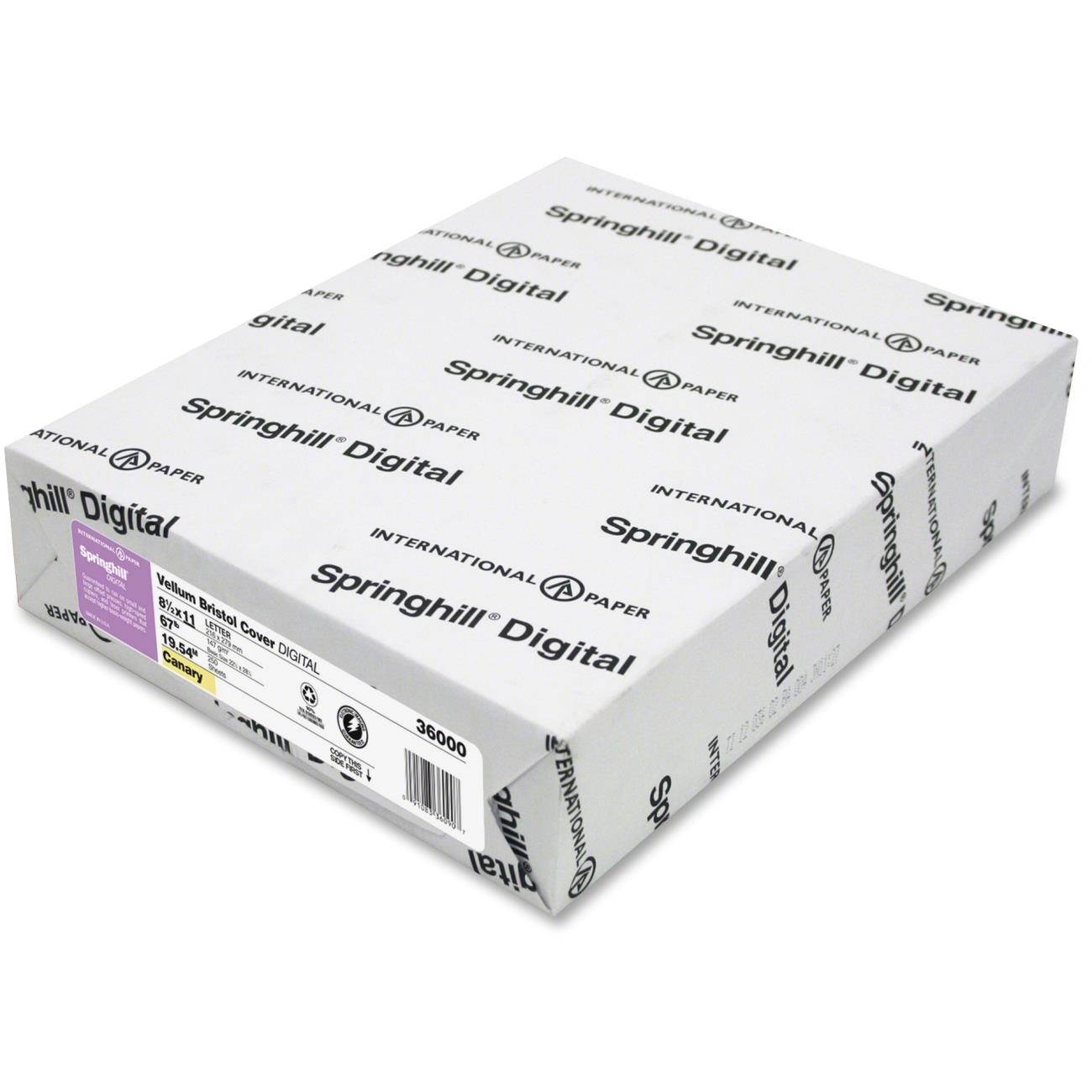 Springhill Vellum Bristol Copy & Multipurpose Paper