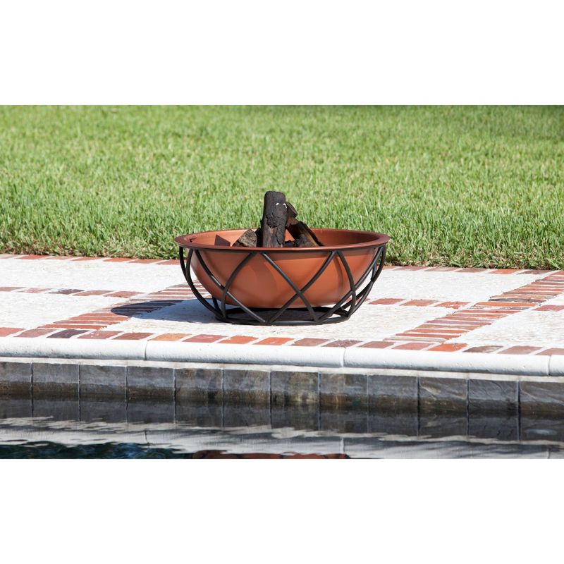 Barzelonia Round Copy Look Fire Pit - Fire Sense