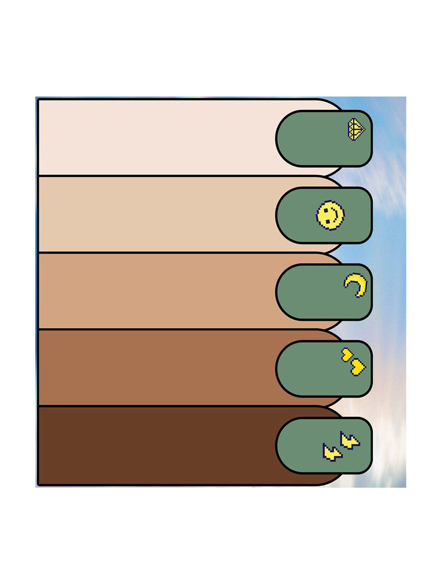 Gush Nail Lacquer Pistachio - 7 ml