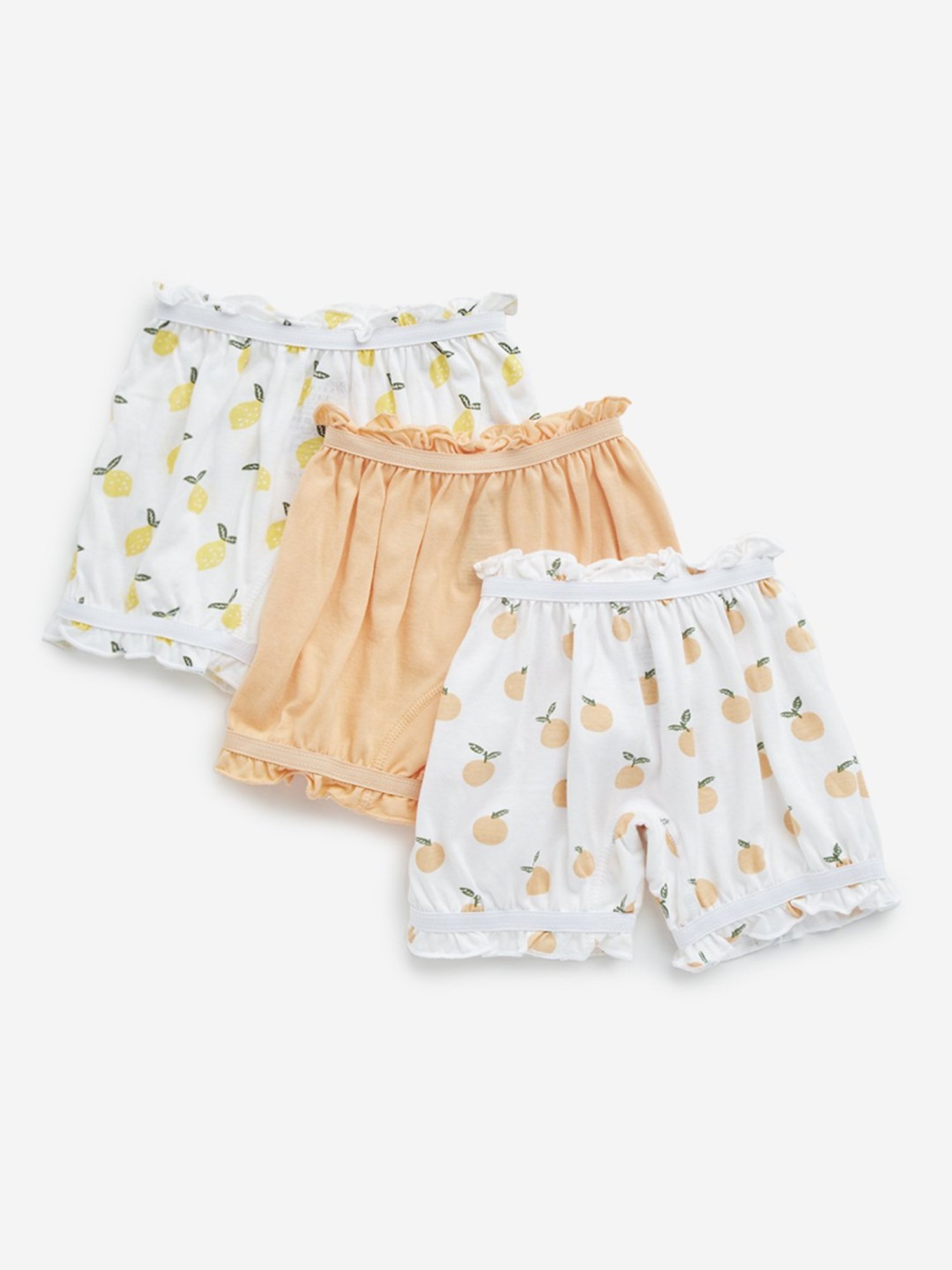 HOP Kids by Westside Multicolour Printed Bloomers - Pack of 3