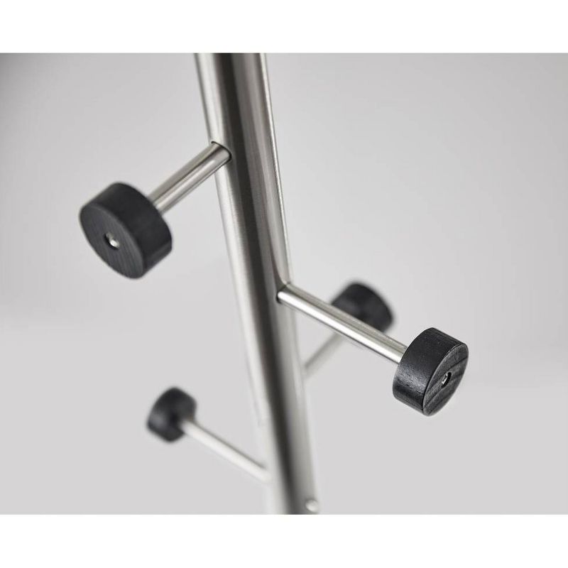 Swizzle Coat Rack Steel - Adesso