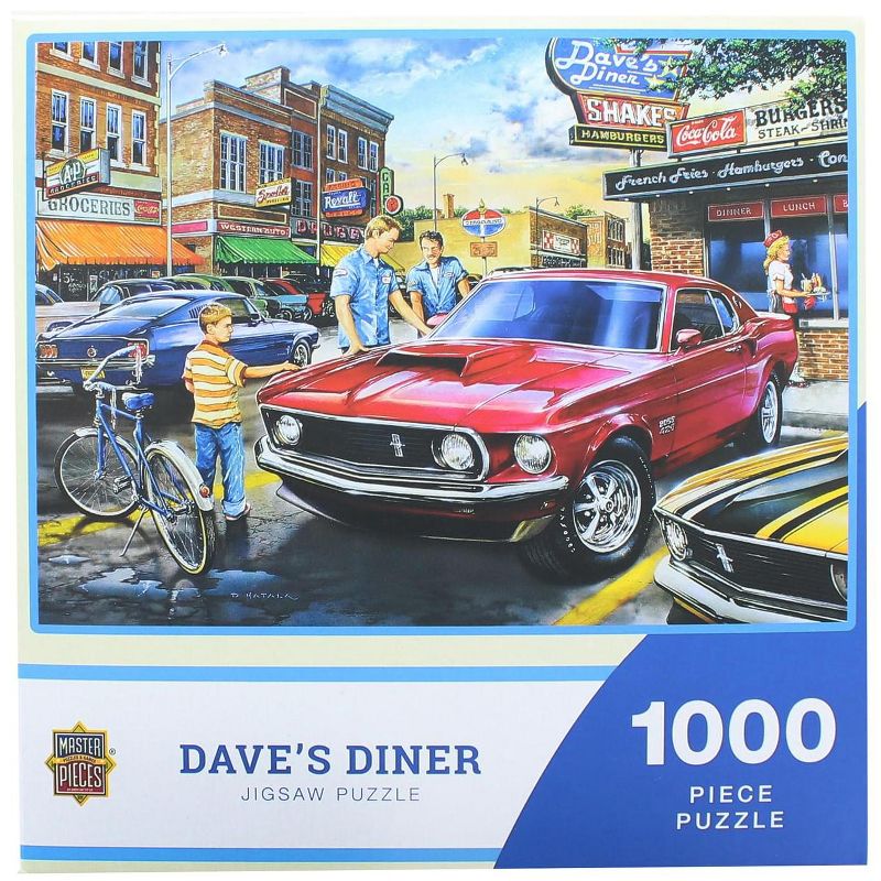 MasterPieces Inc MasterPieces 1000 Piece Jigsaw Puzzle | Daves Diner by Dan Hatala