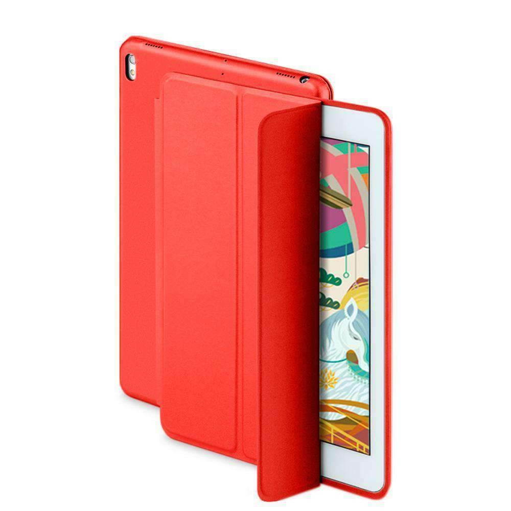 Ultra thin Leather Smart Cover Case for Apple iPad Pro 2017 iPad 10.5" Red