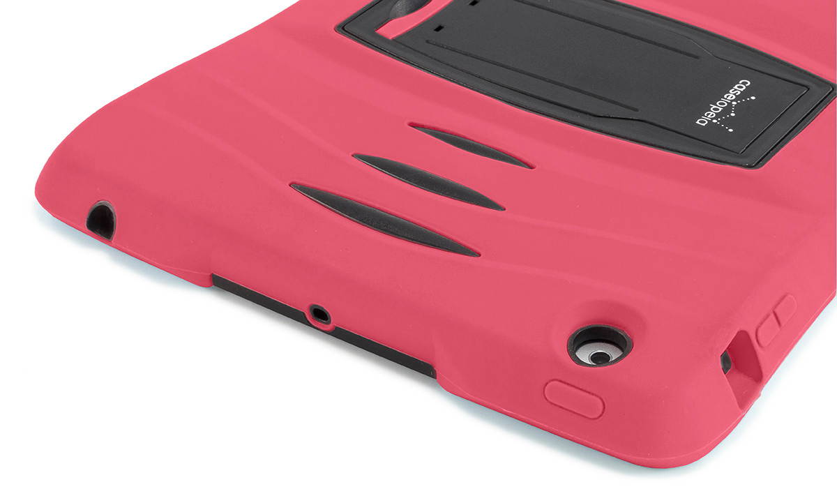 Caseiopeia Keepsafe Kick Rugged Heavy Duty iPad 2/3/4 Case with Kickstand and Screen Protector Designed for Kids and Schools