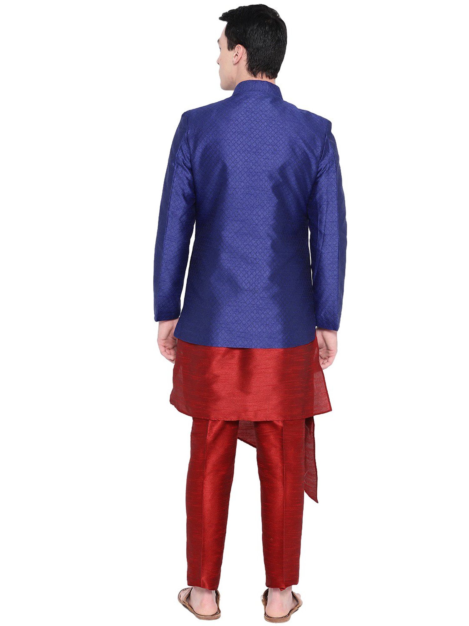 SG RAJASAHAB Multi Regular Fit Kurta Set
