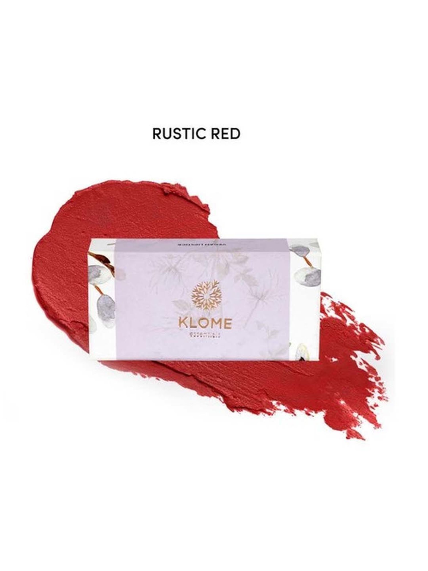 Klome Essentials Lipstick Rustic Red - 4 gm