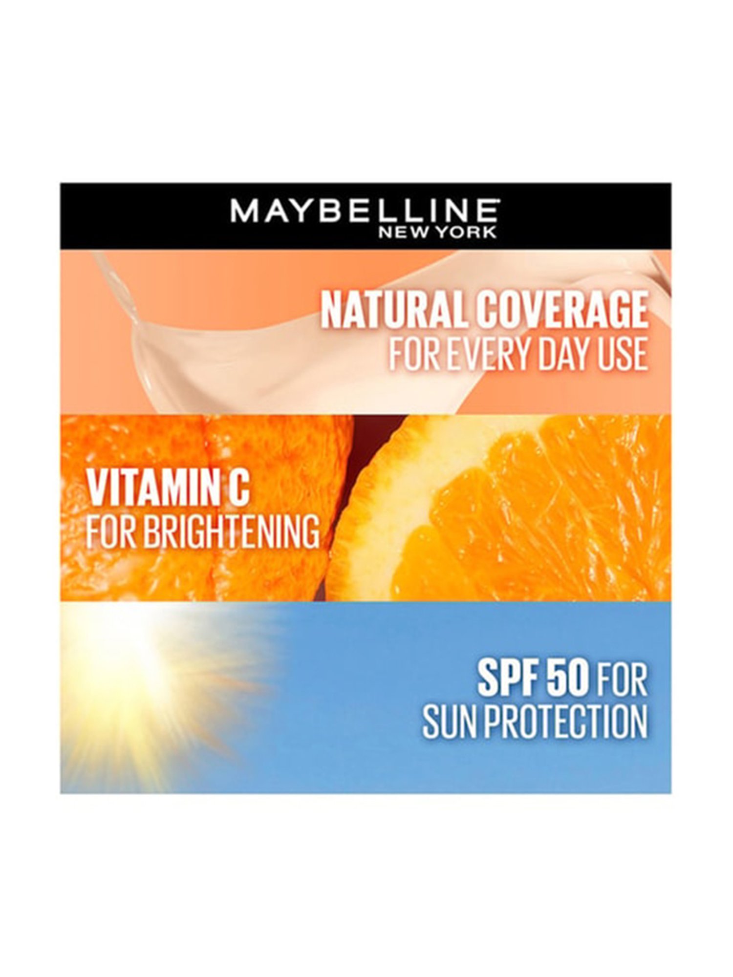 Maybelline New York Fit Me Fresh Tint with SPF 50 & Vitamin C, Shade 08 - 30 ml