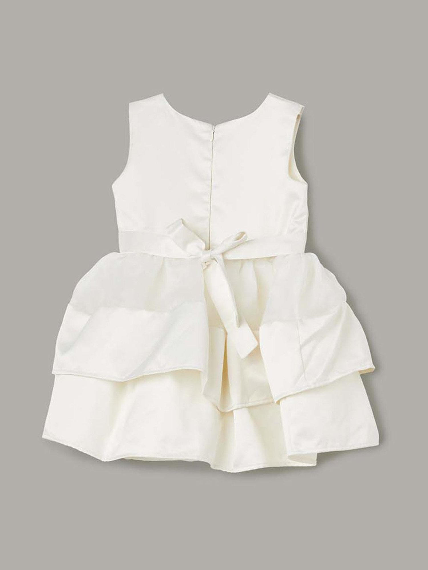 Juniors by Lifestyle Kids Cream Applique Dress