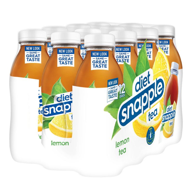 Diet Snapple Lemon Tea - 12pk/16 fl oz Bottles