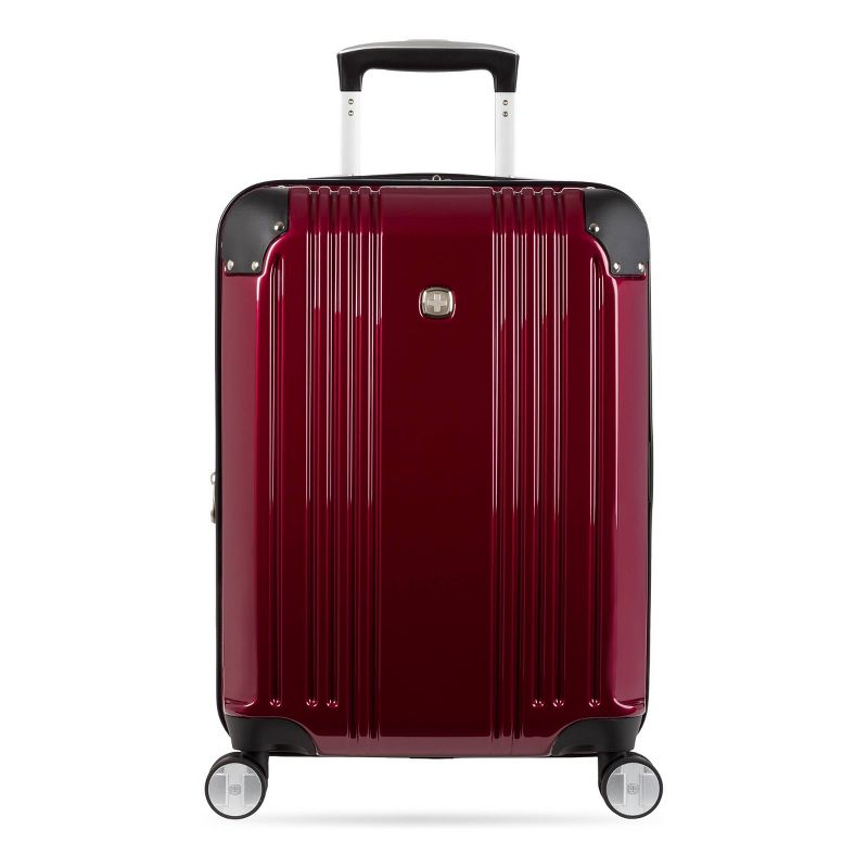 SWISSGEAR 20" Hardside Carry On Suitcase - Red