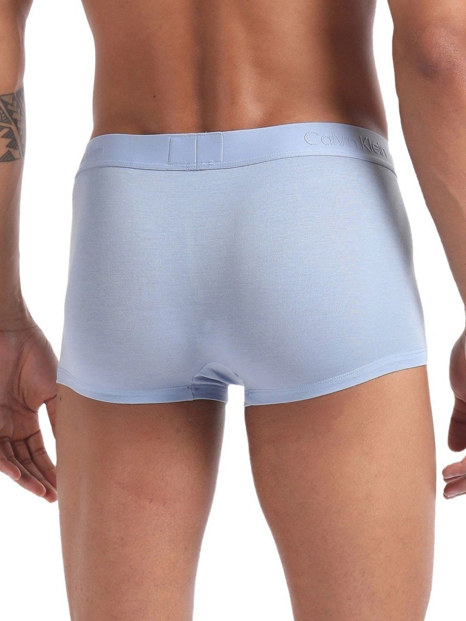 Calvin Klein Jeans Sleek Grey Regular Fit Trunks