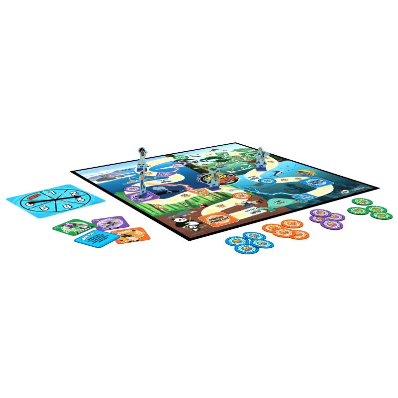 Pressman Wild Kratts Race Around the World Board Game