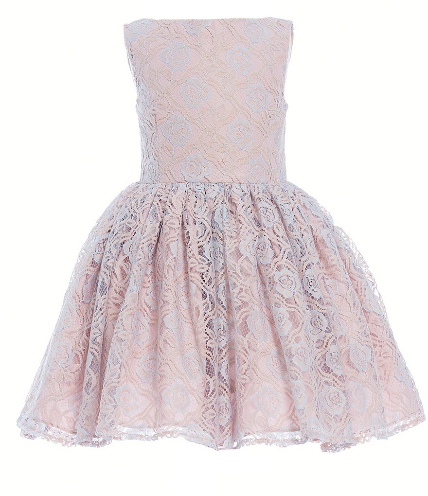 Zunie Little Girls 2T-6X Unicorn Sequin/Rainbow Tutu Dress