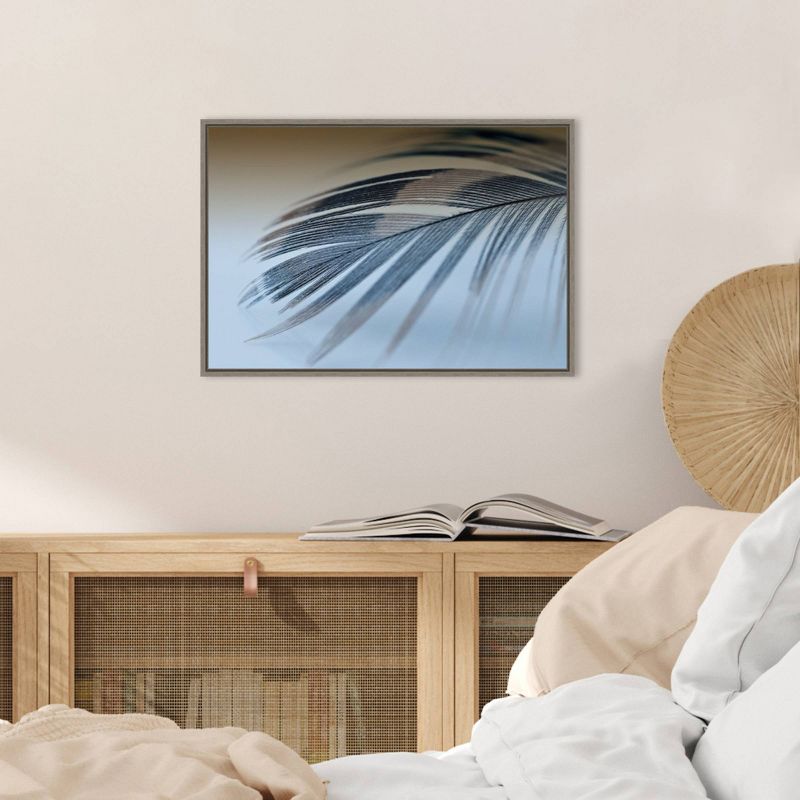 23" x 16" Sweet Dreams by Jennifer Beavers Framed Canvas Wall Art - Amanti Art