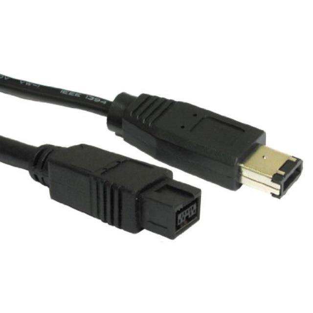 AYA 10Ft (10 Feet) IEEE-1394b FireWire 800 9pin-to-6pin Cable