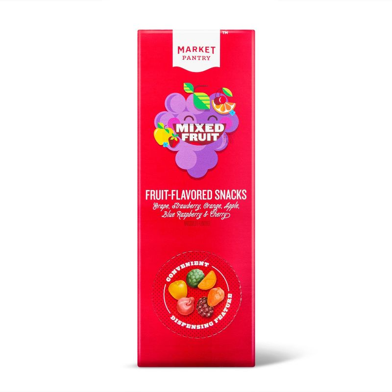 Mixed Fruit Flavored Snacks - 50ct - Market Pantry™
