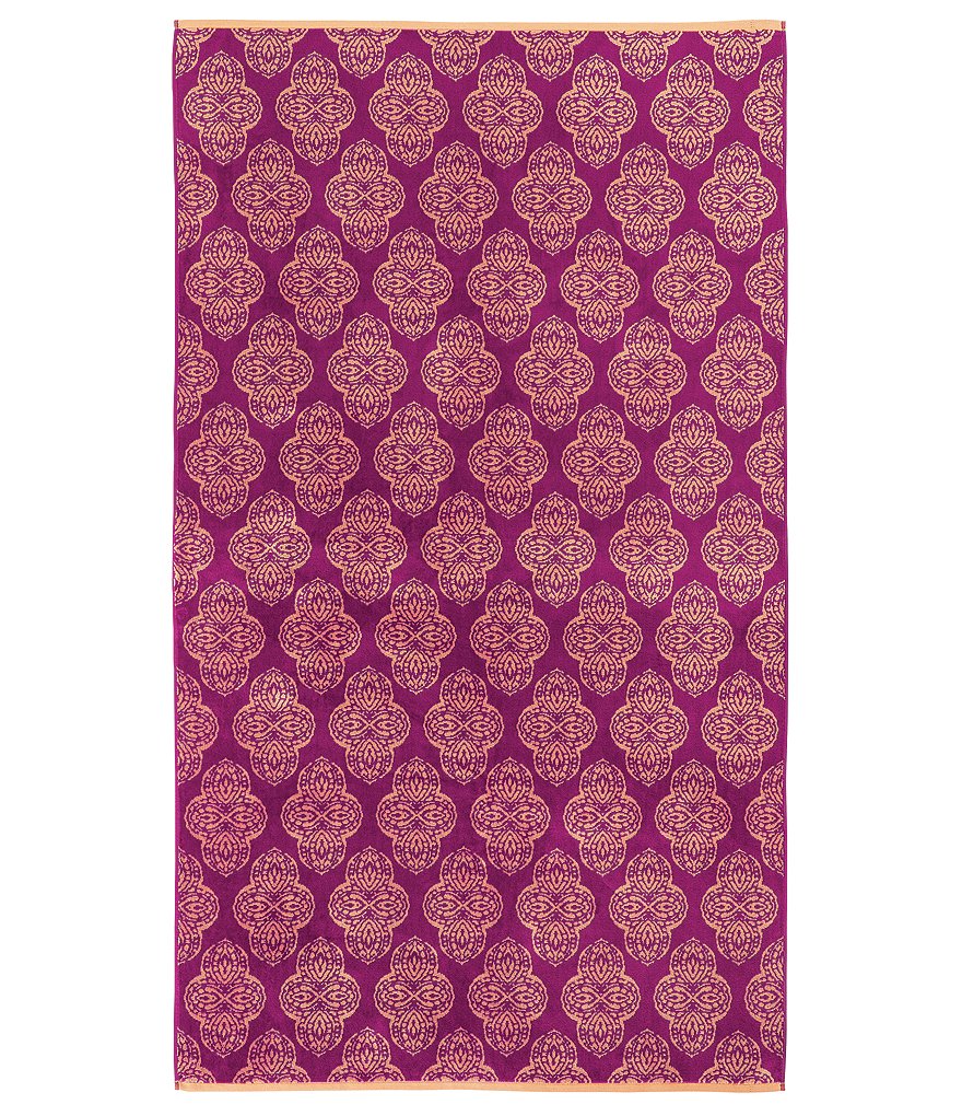 Studio D Outdoor Collection Gum Drop Stripe Terry Velour Beach Towel