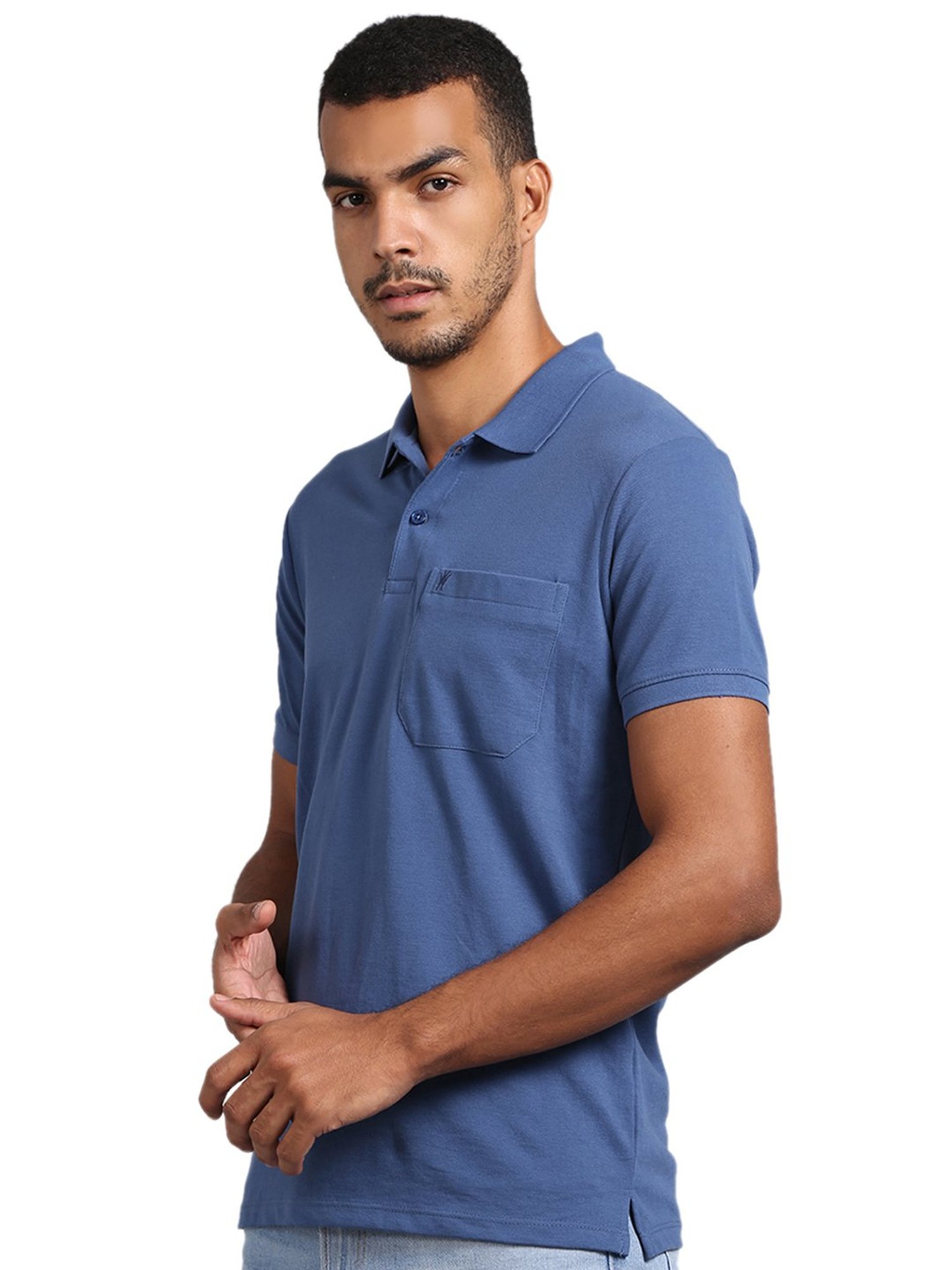 Venitian- Forbidden Clothing Sky Blue Polo T-Shirt