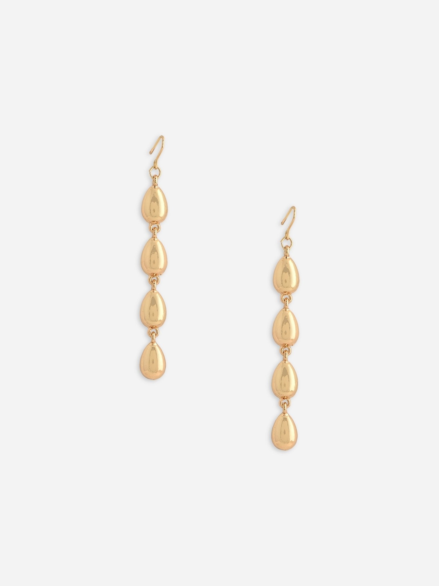 ToniQ Gold Plated Korean Drop Earrings for Women