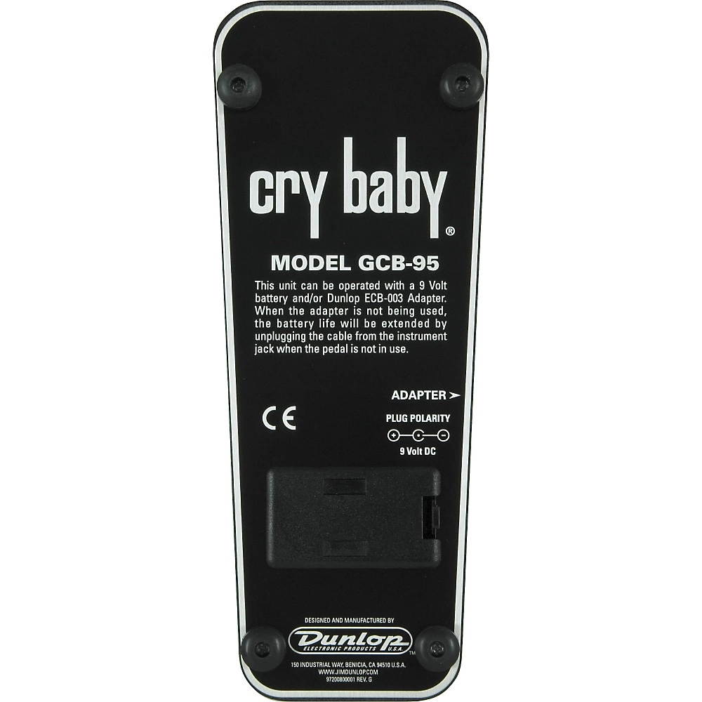 Dunlop Original Cry Baby Wah Pedal