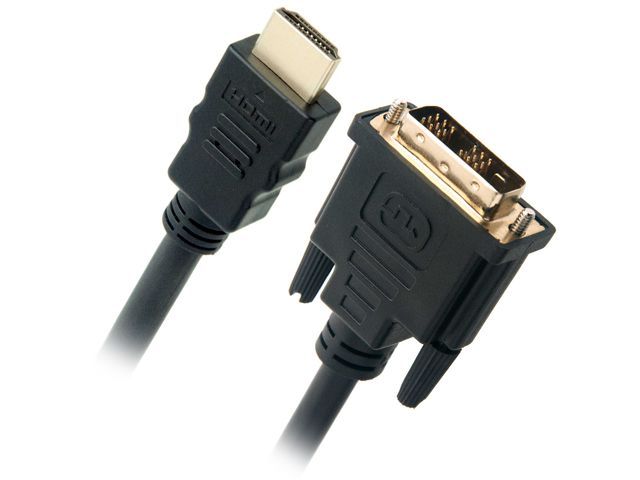 Omni Gear DVI-1-HDMI 3 ft. DVI to HDMI Cable