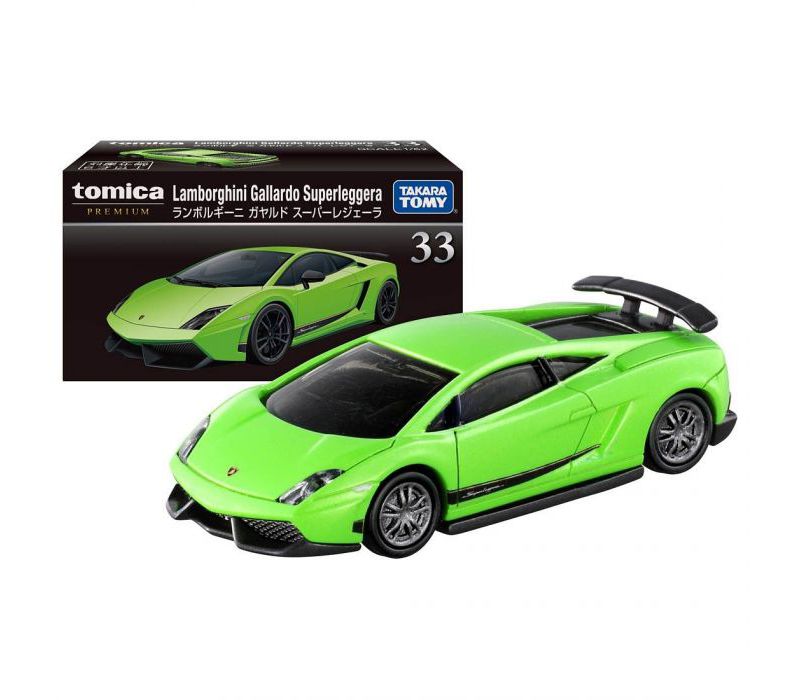 Takara Tomy Tomica Premium 33 Lamborghini Gallardo Superleggera 1/64 Scale Diecast Car