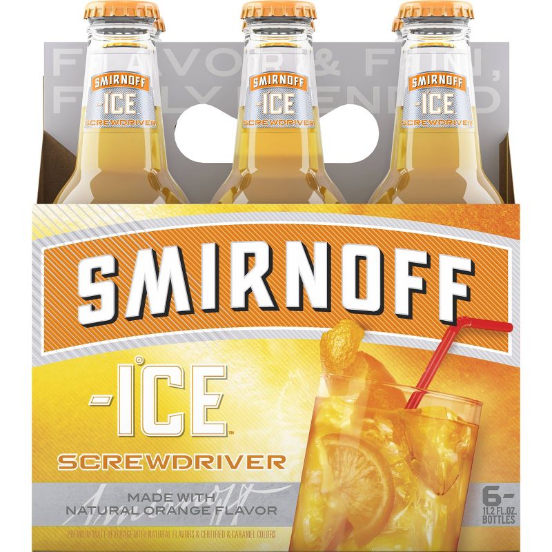 Smirnoff Ice Screwdriver - 6pk/11.2 fl oz Bottles