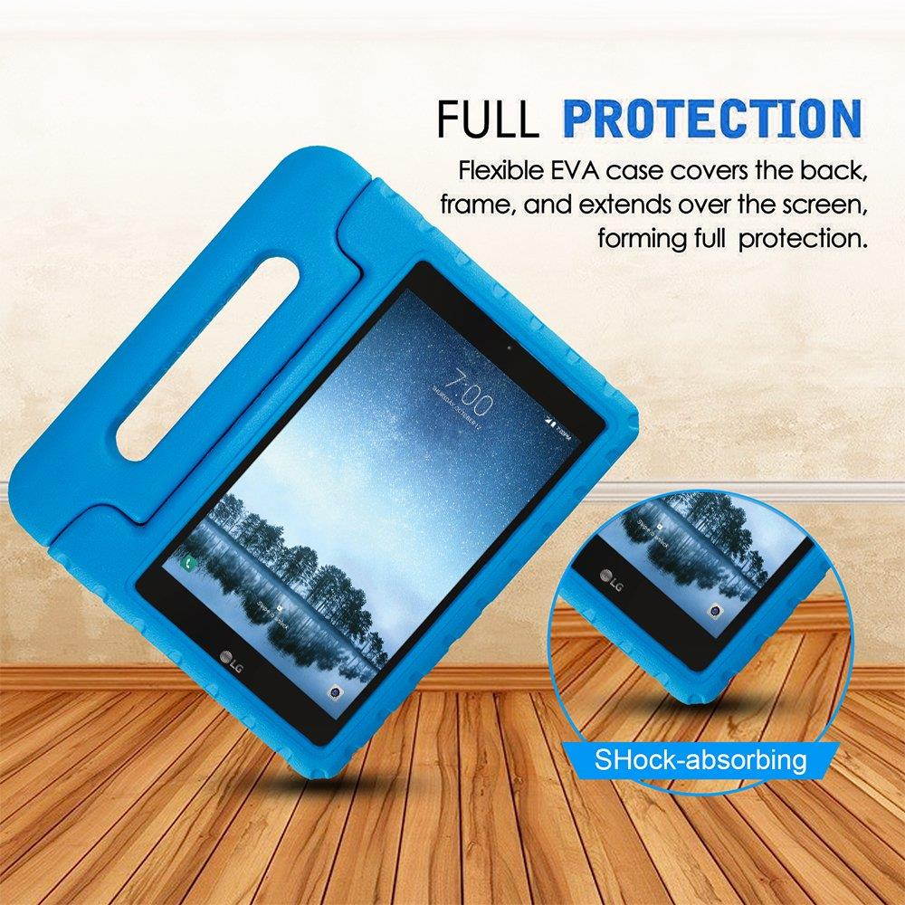 Bolete Case for LG G Pad F2 8.0 Sprint LK460, Kids Friendly Ultra Light Weight Shock Proof Super Protective Cover Handle Stand Case for LG GPad F2 8.0 Sprint Model LK460 8-Inch Android Tablet, Blue