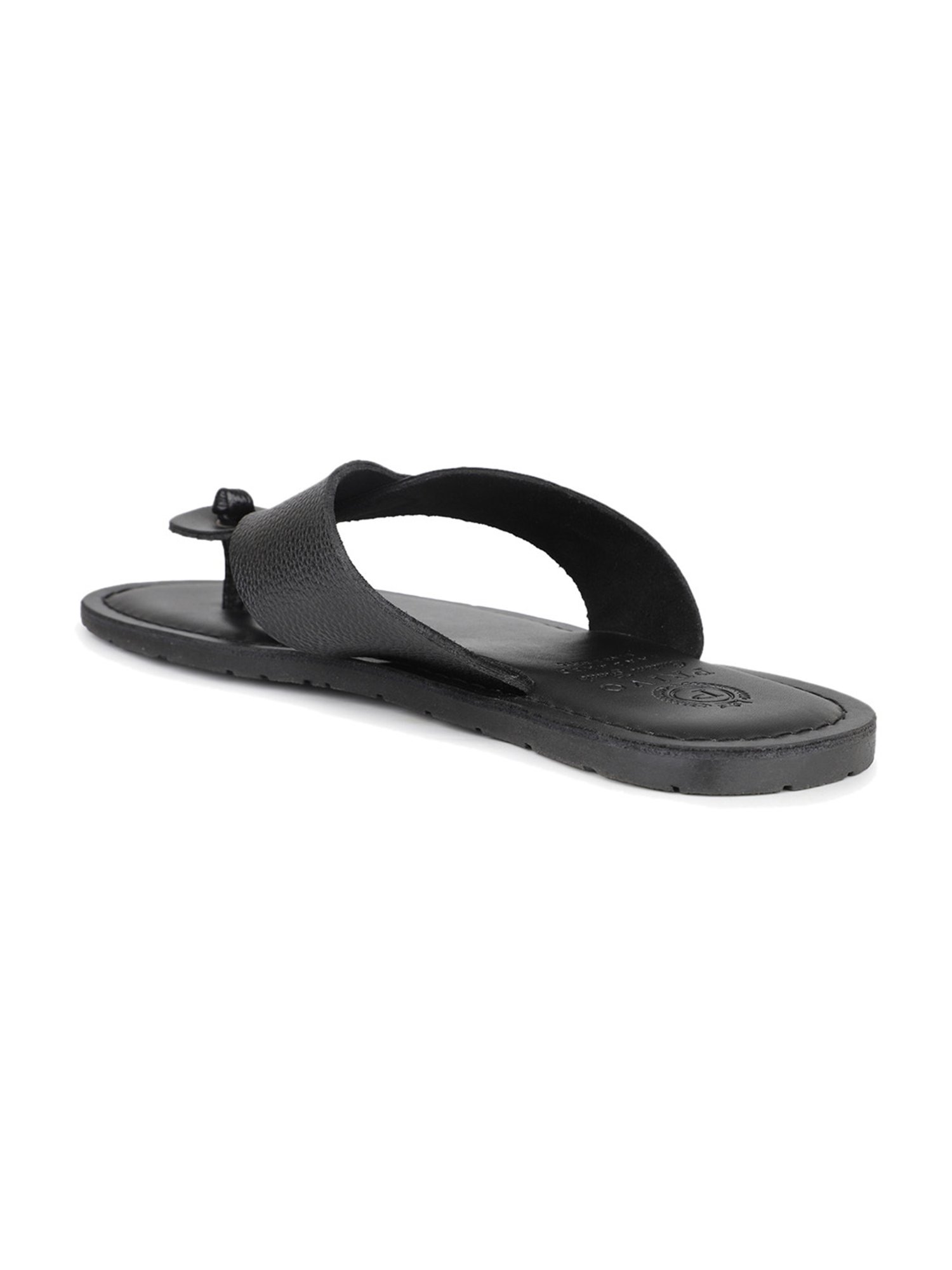 Privo by Inc.5 Men's Black Thong Sandals