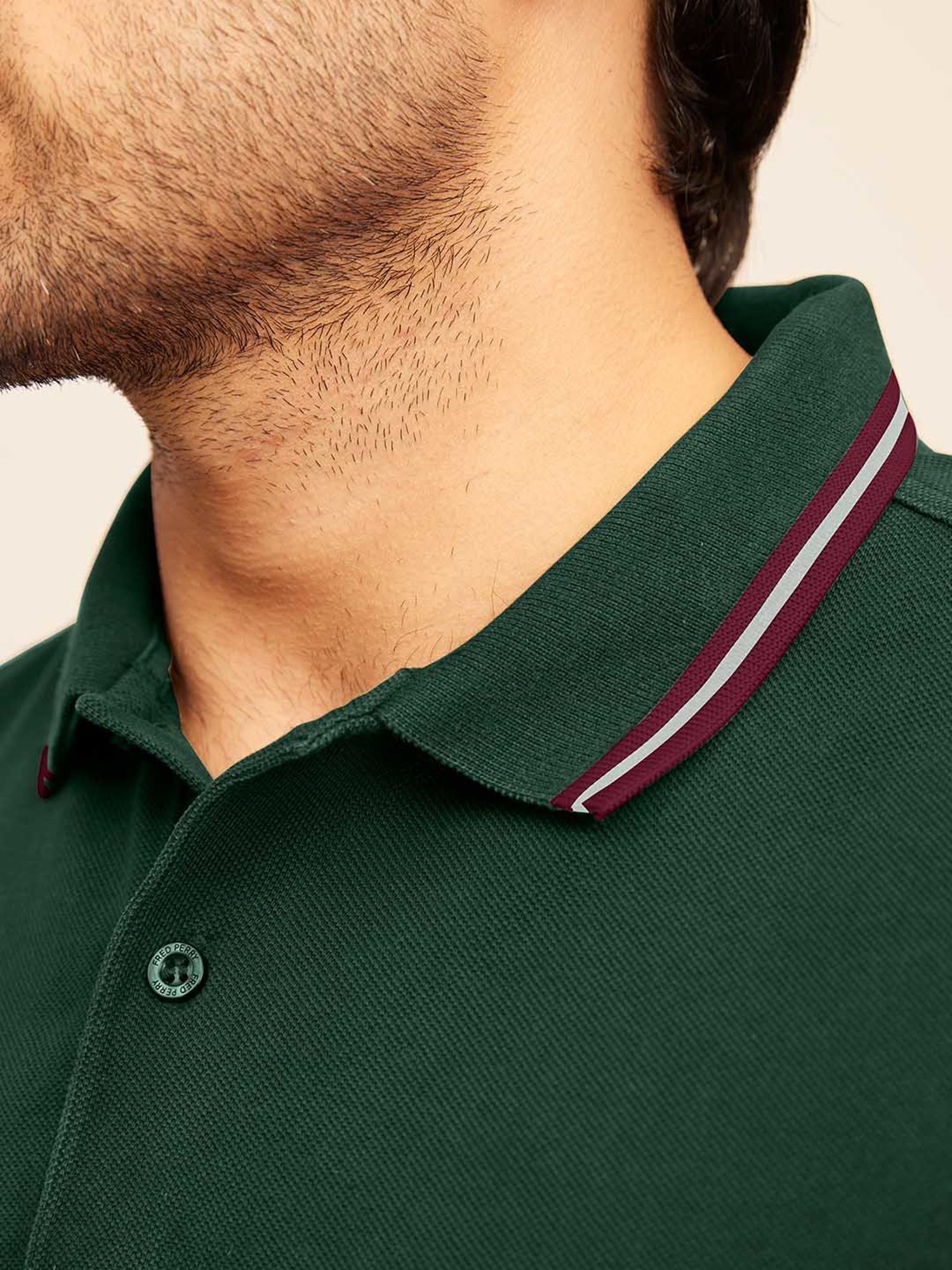 The Bleu Label Green Slim Fit Polo T-Shirt