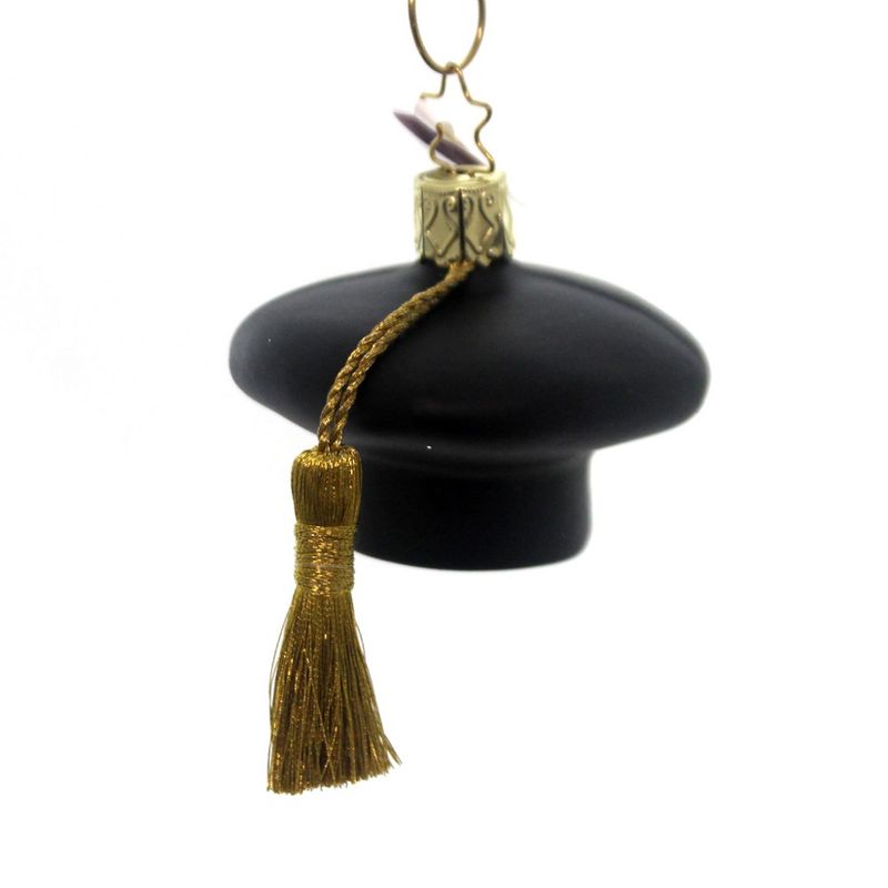 Inge Glas Graduation Day Ornament School Diploma Tassel  -  Tree Ornaments
