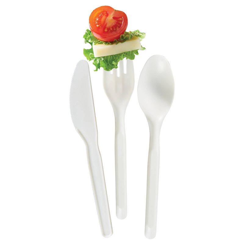 Matter 100% Compostable Forks, Spoons & Knives - 24ct